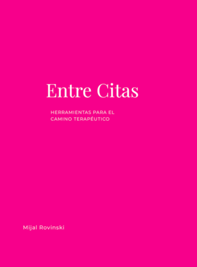 Cover of Entre Citas, a therapeutic journal